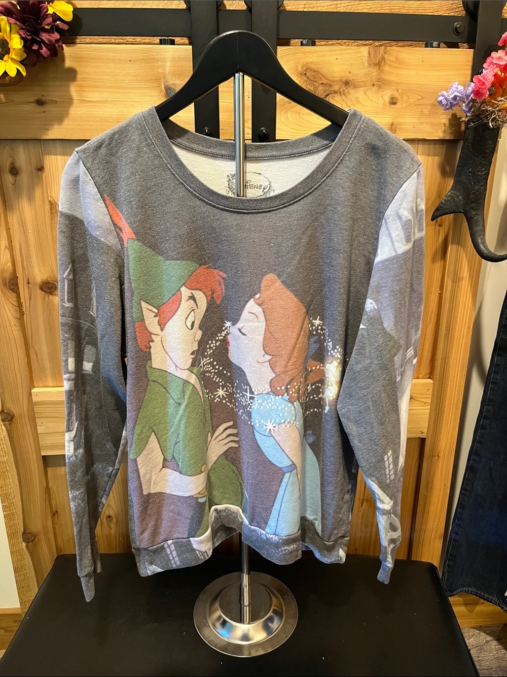 Disney Gray Peter Pan & Wendy Graphic Sweatshirt